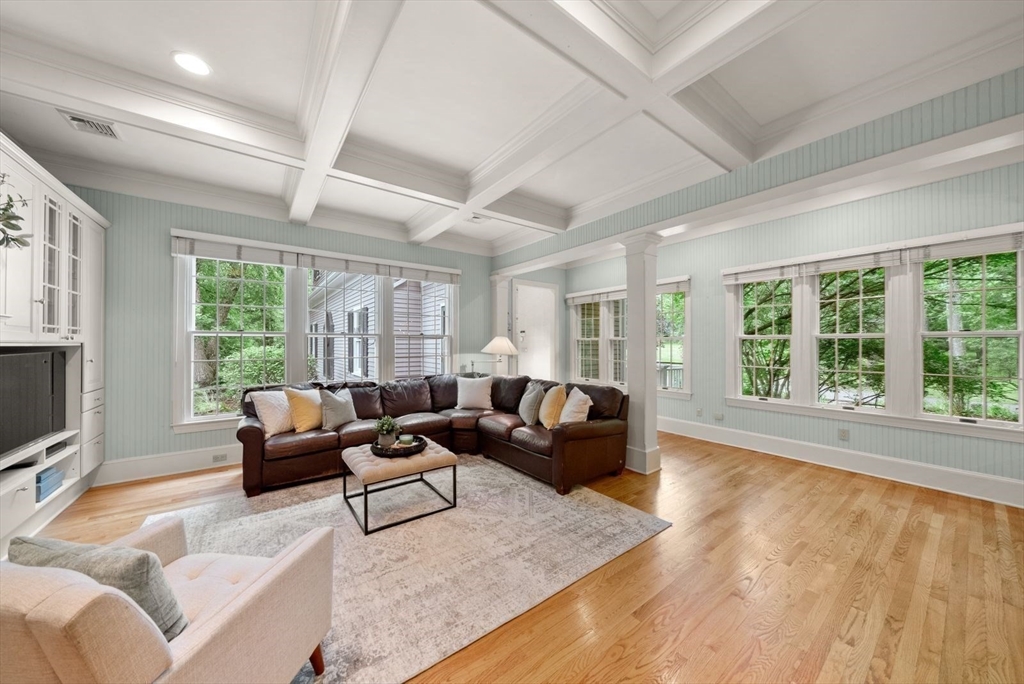364 Hickory Road North Attleboro, MA 02760 - Photo 18 of 40 a living room with furniture and a flat screen tv