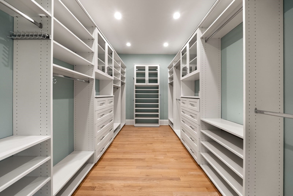 364 Hickory Road North Attleboro, MA 02760 - Photo 33 of 40 a view of hallway with stairs and wooden floor