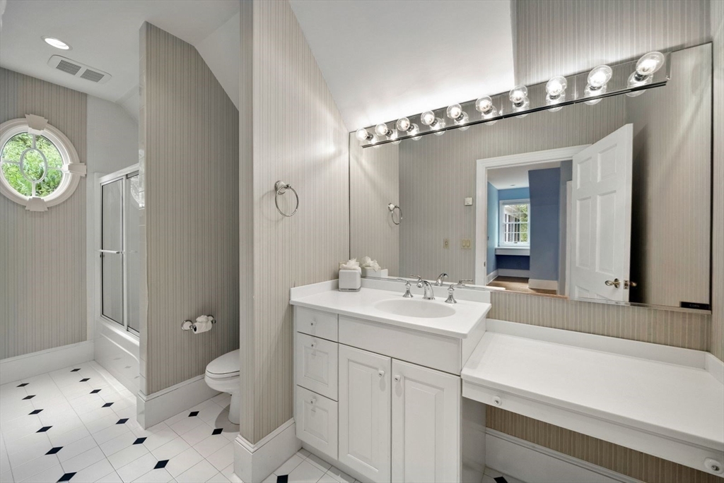 364 Hickory Road North Attleboro, MA 02760 - Photo 37 of 40 a bathroom with a sink a toilet and shower