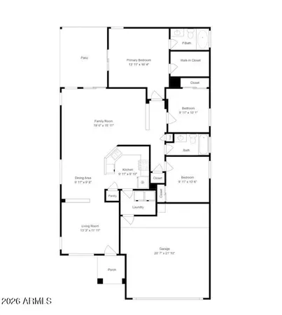 $1,860 | 10780 West Roanoke Avenue, Avondale, AZ 85392