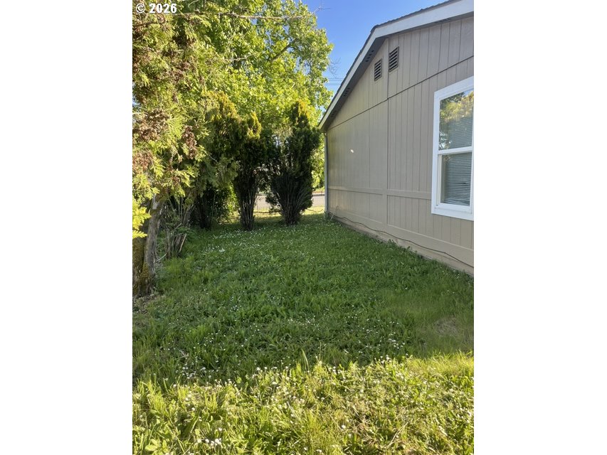 5660 Daisy Street, Unit 31 Springfield, OR 97478 - Photo 17 of 44 a backyard of a house with lots of green space