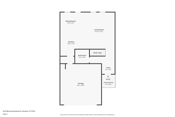 $2,299 | 8219 Blooming Meadow Lane, Houston, TX 77016