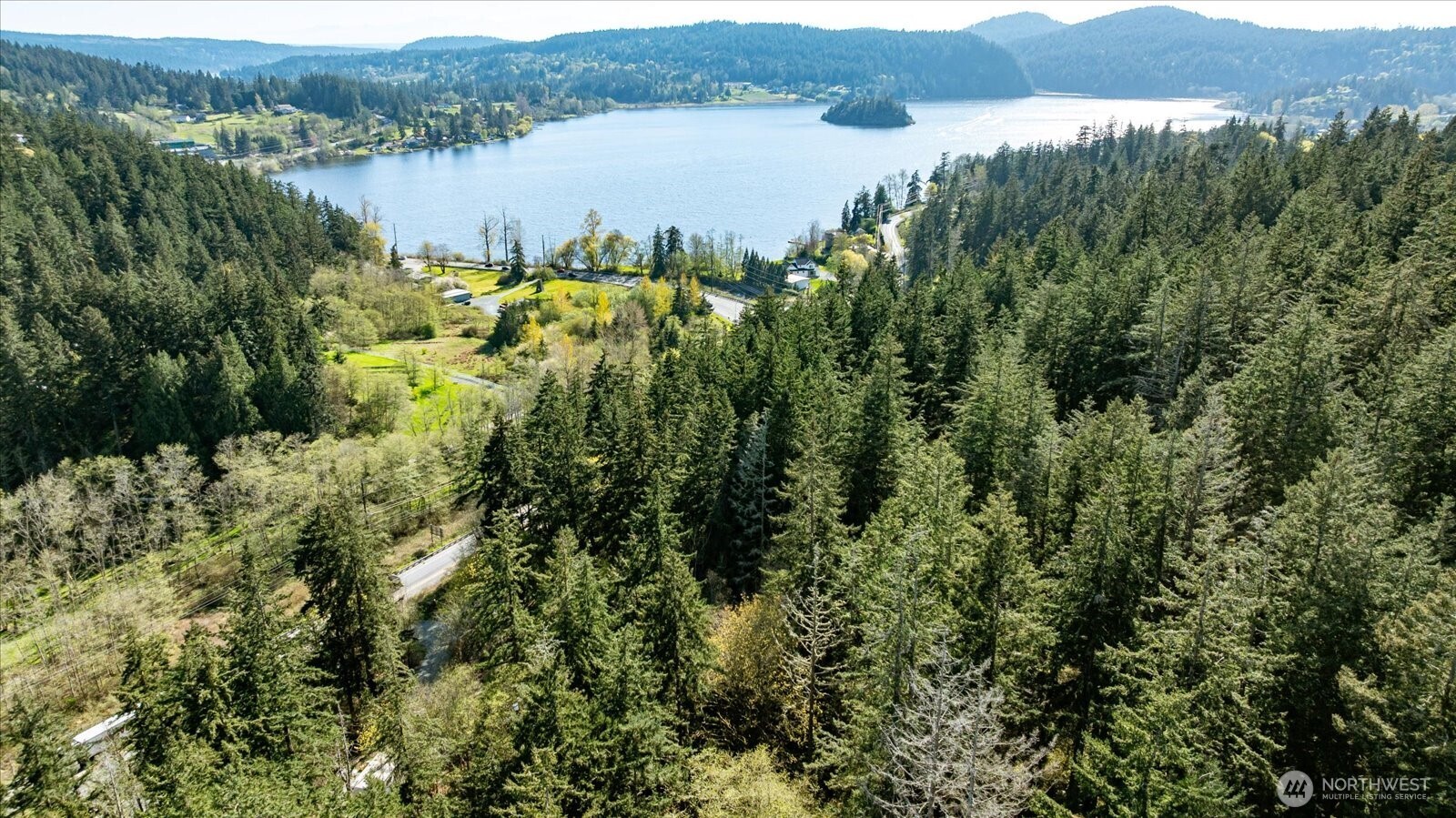 -xxx Campbell Lake Road Anacortes, WA 98221 - Photo 5 of 29 a view of a lake and green valley