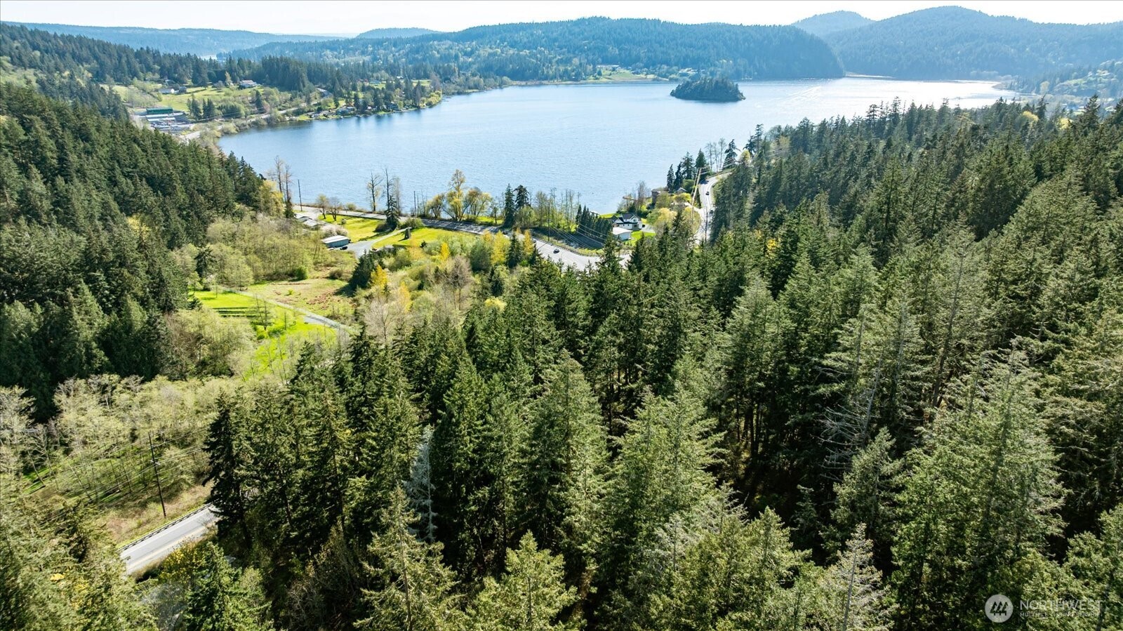 -xxx Campbell Lake Road Anacortes, WA 98221 - Photo 6 of 29 a view of lake with mountain