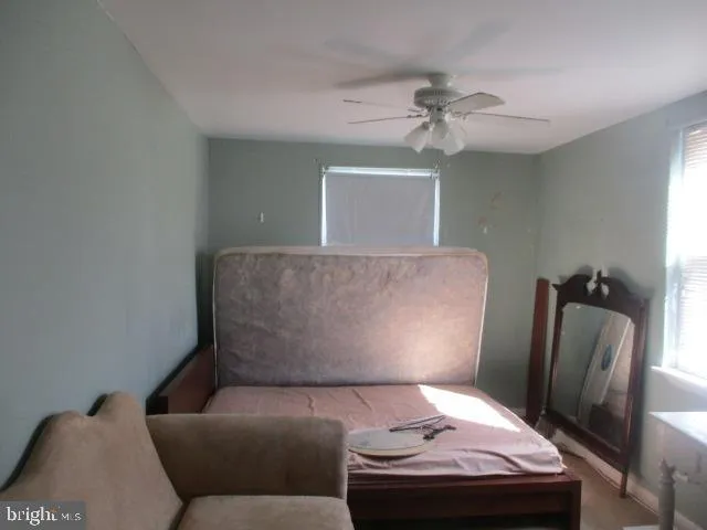 a view of a hallway with entryway