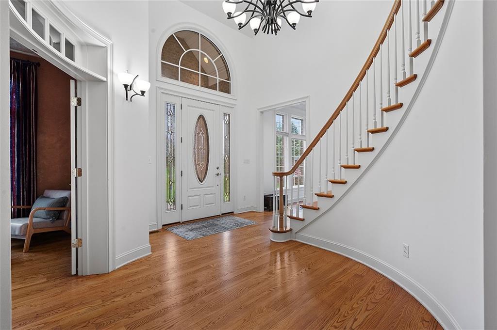 198 Camp Meeting Rd Extension Sewickley, PA 15143 - Photo 3 of 50 a view of an entryway with wooden floor
