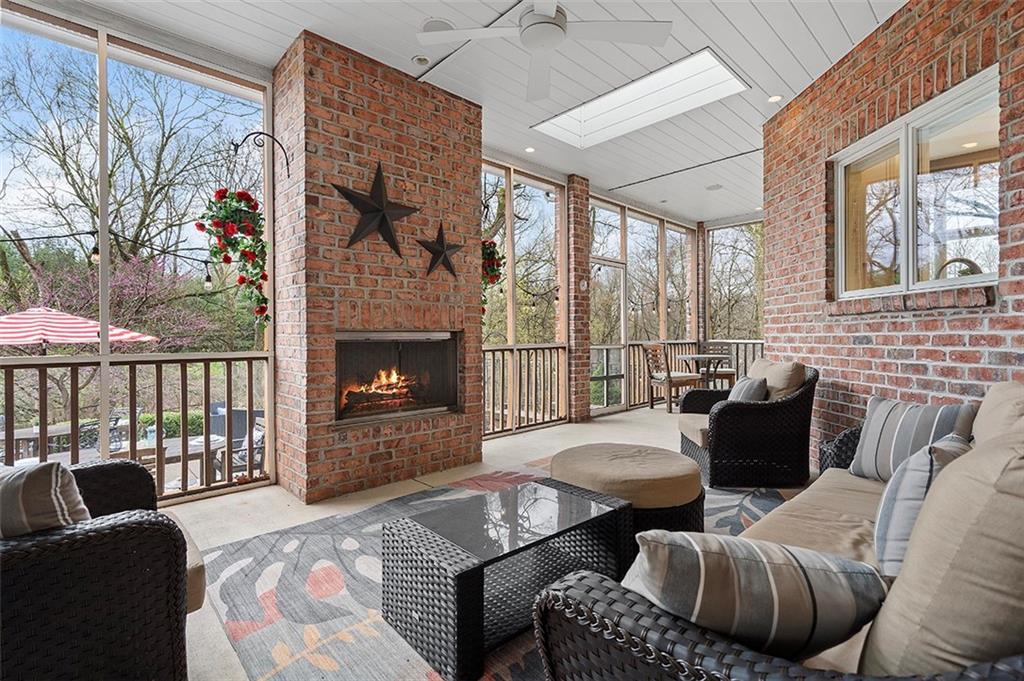 198 Camp Meeting Rd Extension Sewickley, PA 15143 - Photo 40 of 50 a living room with furniture and a fireplace