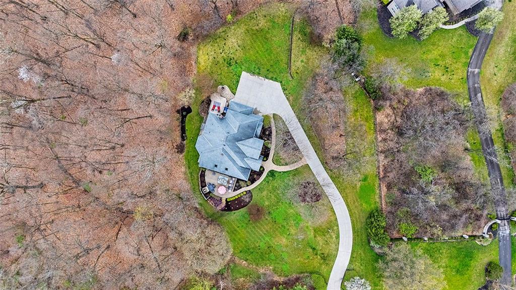 198 Camp Meeting Rd Extension Sewickley, PA 15143 - Photo 49 of 50 a aerial view of a house with a yard
