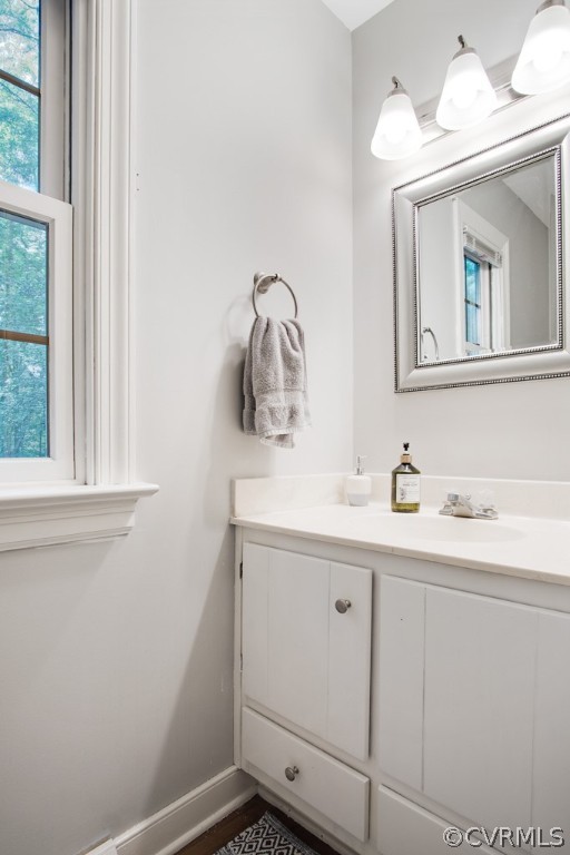 13805 Sterlings Bridge Road Midlothian, VA 23112 - Photo 12 of 24 a bathroom with a sink and a mirror