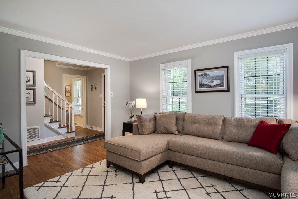 13805 Sterlings Bridge Road Midlothian, VA 23112 - Photo 13 of 24 a living room with furniture and a window with outer view