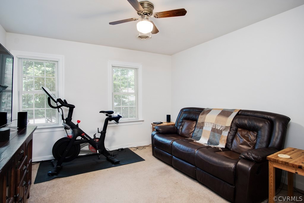 13805 Sterlings Bridge Road Midlothian, VA 23112 - Photo 16 of 24 a view of a room with gym equipment