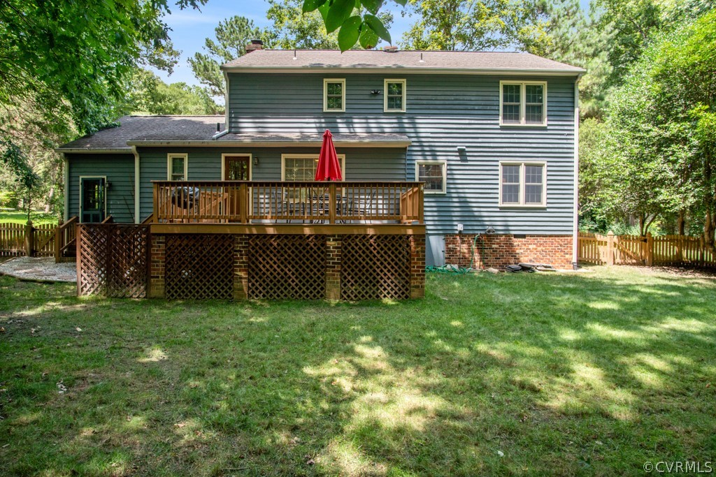 13805 Sterlings Bridge Road Midlothian, VA 23112 - Photo 24 of 24 a view of house with a yard