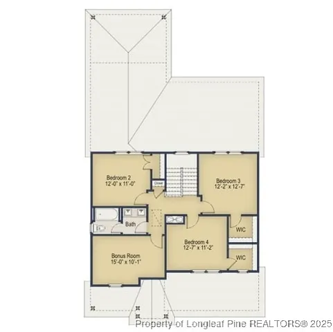 a bathroom with a mirror