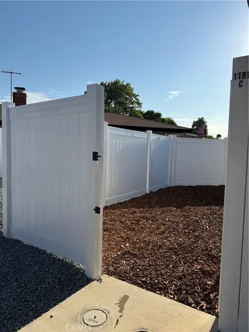 a view of outdoor space and yard