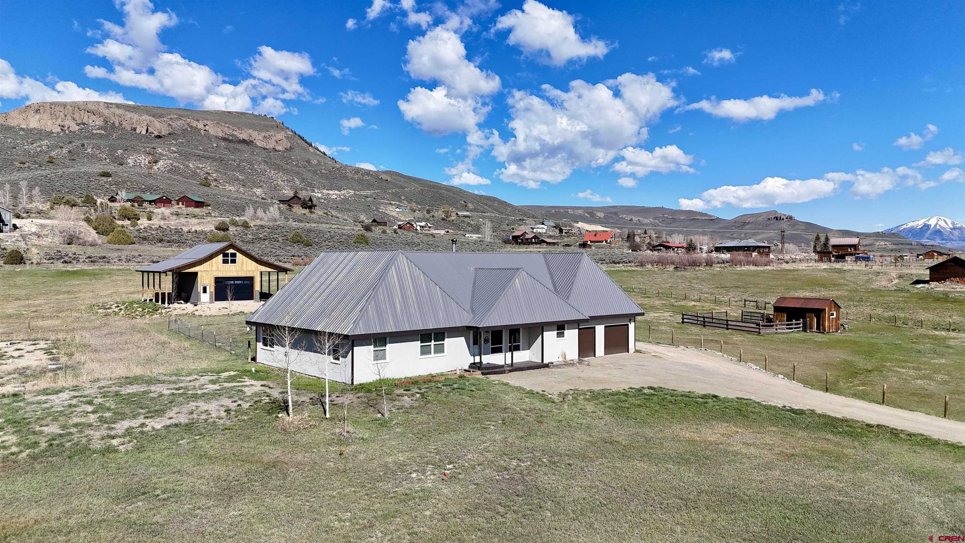 577 Pashuta Drive Gunnison, CO 81230 - Photo 24 of 41 a view of a big house with a big yard