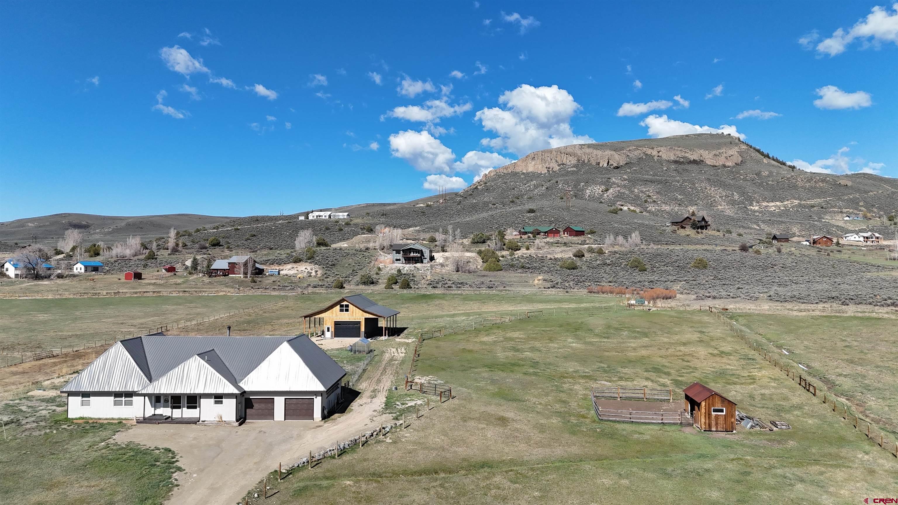 577 Pashuta Drive Gunnison, CO 81230 - Photo 29 of 41 a view of a lake in middle of the town