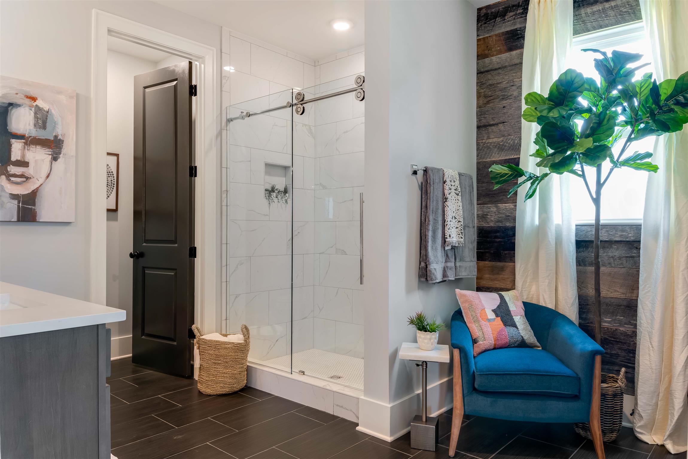 821 Plowson Road, Unit 650 Mount Juliet, TN 37122 - Photo 12 of 18 Frameless shower with beautiful tile options in master bath!