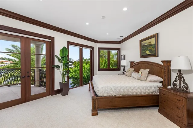 a view of swimming pool with outdoor seating and yard in back