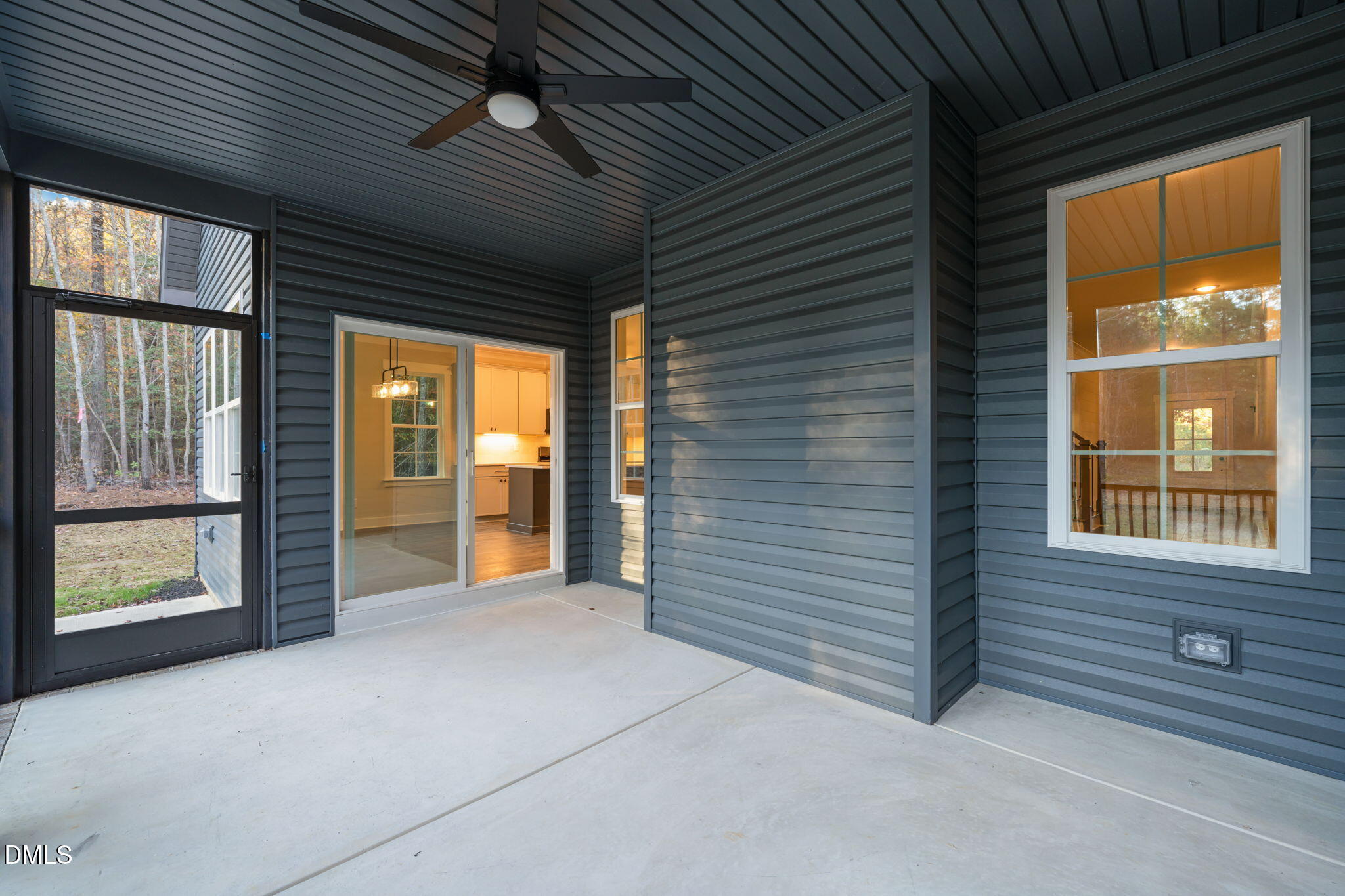 45 Beauview Way Zebulon, NC 27597 - Photo 35 of 40 a view of an empty room with a window and balcony