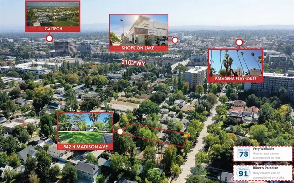 $1,499,000 | 542 North Madison Avenue, Pasadena, CA 91101