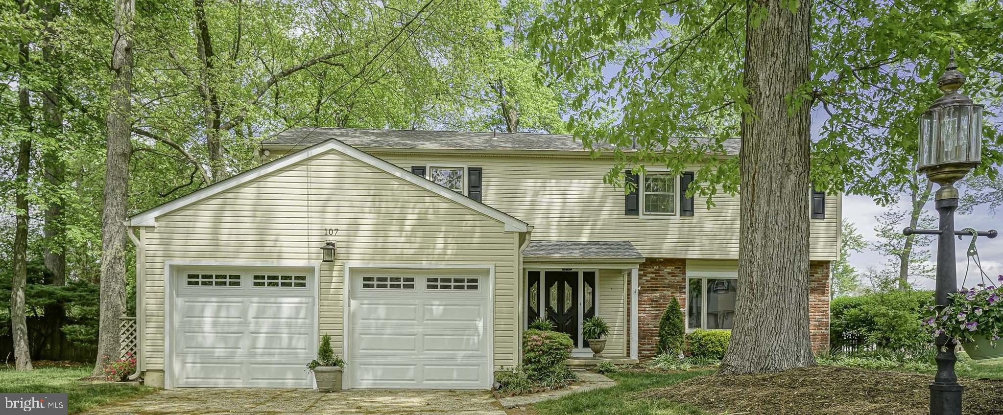 107 Greenvale Road Cherry Hill, NJ 08034 - Photo 1 of 47 Front Exterior Of This Lovely Colonial