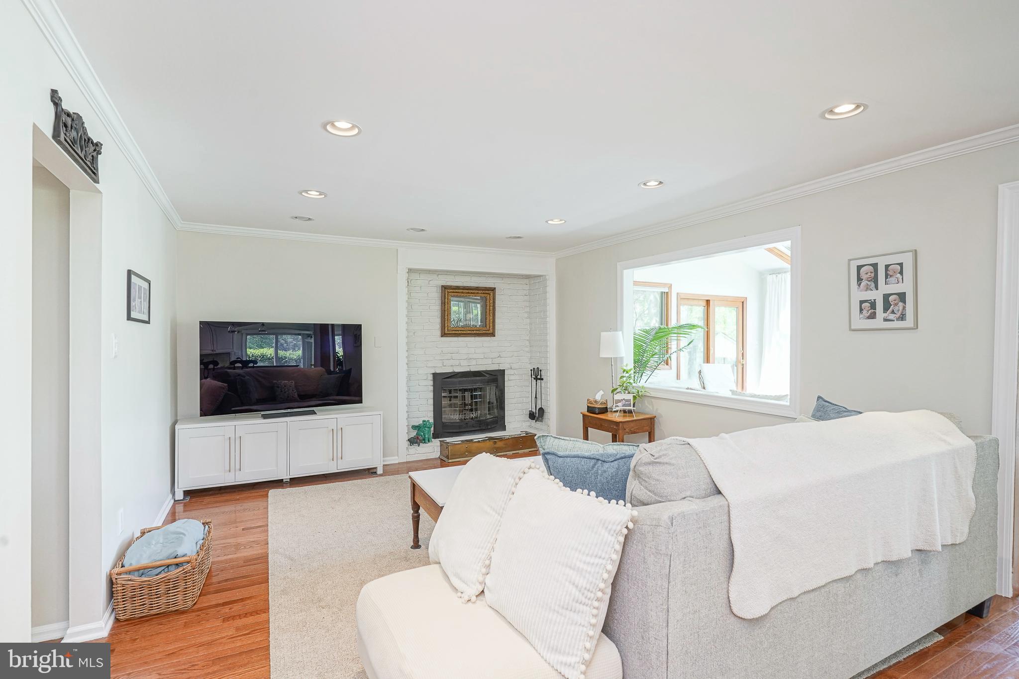 107 Greenvale Road Cherry Hill, NJ 08034 - Photo 16 of 47 Family Room Has Woodburning Fireplace