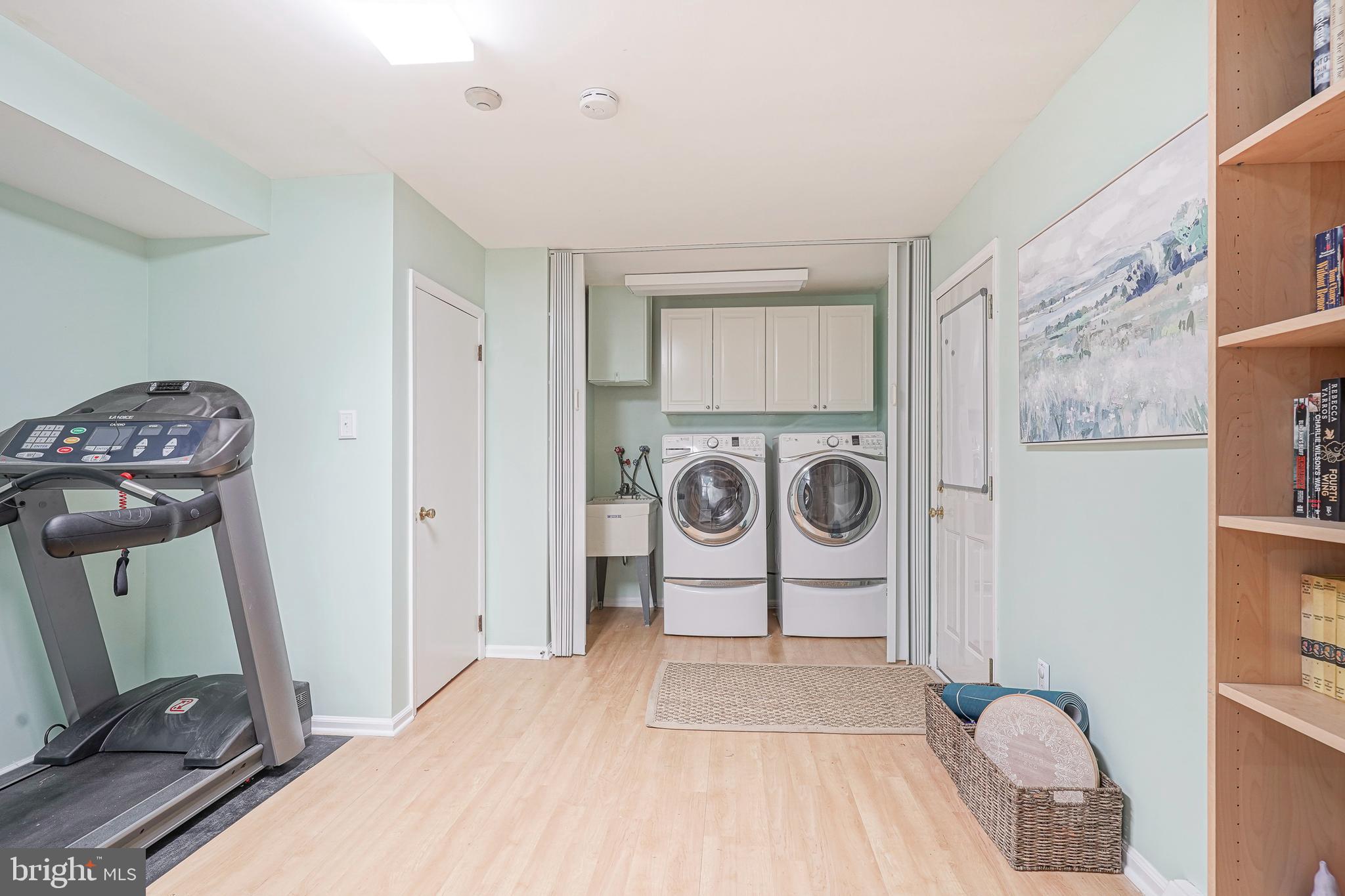 107 Greenvale Road Cherry Hill, NJ 08034 - Photo 24 of 47 All Purpose Room Has Laundry