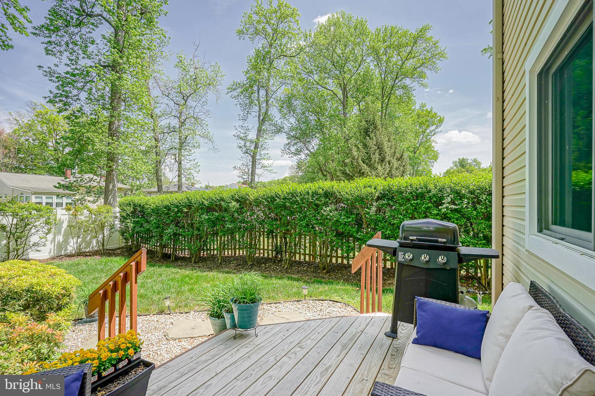 107 Greenvale Road Cherry Hill, NJ 08034 - Photo 42 of 47 Deck Off Of Breakfast Room/Kitchen