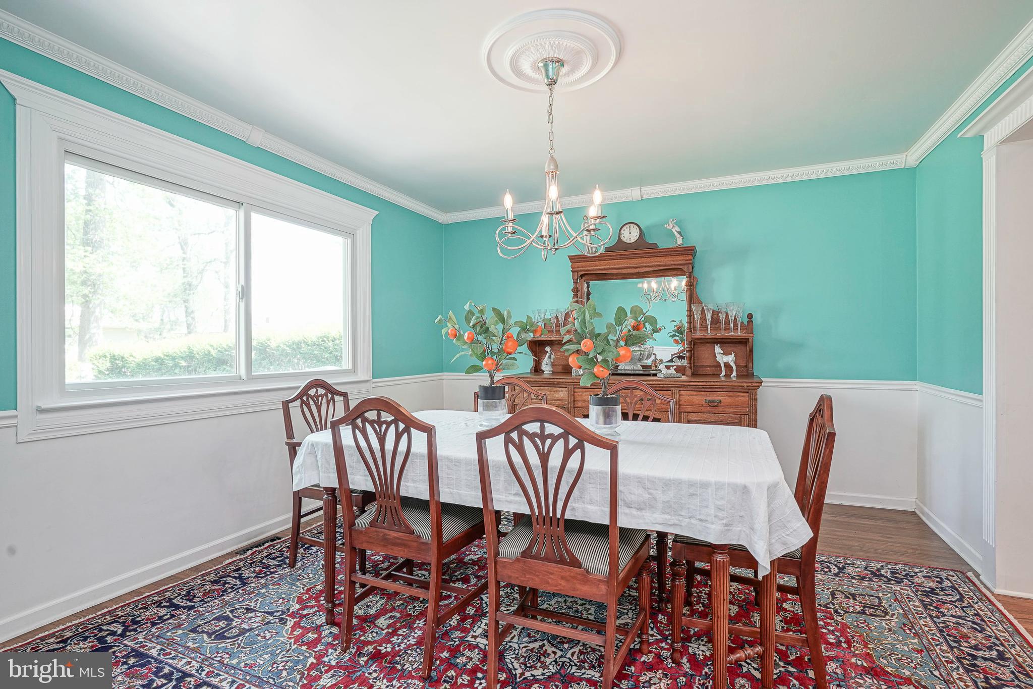 107 Greenvale Road Cherry Hill, NJ 08034 - Photo 8 of 47 Formal Dining Room-Crown Molding & Chair Railing