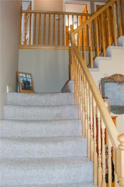 38 Partridge Place Augusta, ME 04330 - Photo 17 of 33 Stairs to second floor bedrooms