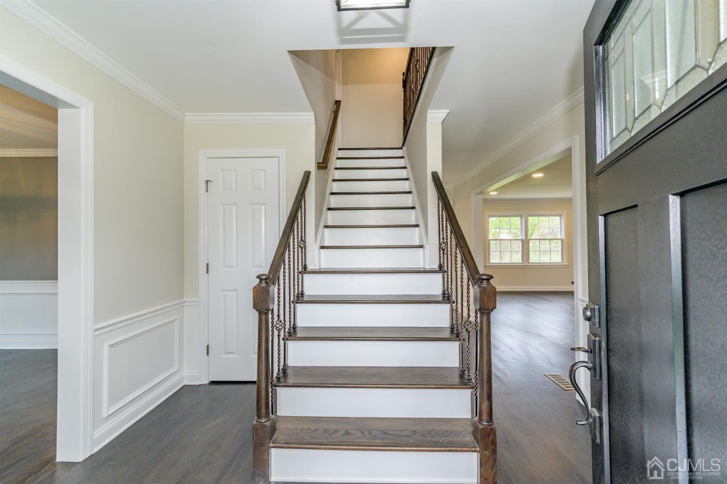14 Shetland Road Florham Park, NJ 07932 - Photo 3 of 40 a view of entryway and hall with wooden floor