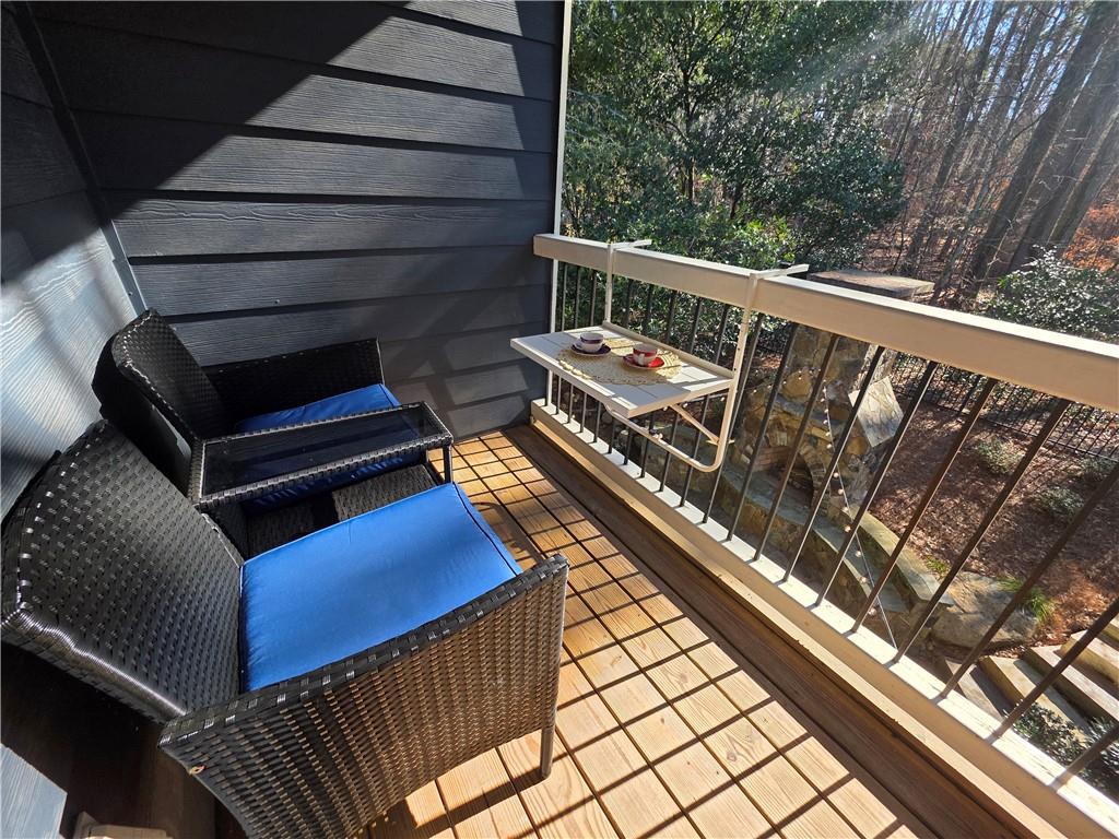 1103 Ridenour Court Northwest Kennesaw, GA 30152 - Photo 26 of 56 a view of sitting space and balcony