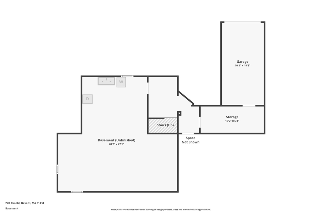 27 Elm Road, Unit D Devens, MA 01434 - Photo 29 of 31 a picture of floor plan