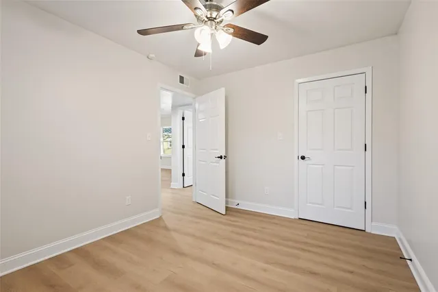 wooden floor in an empty room