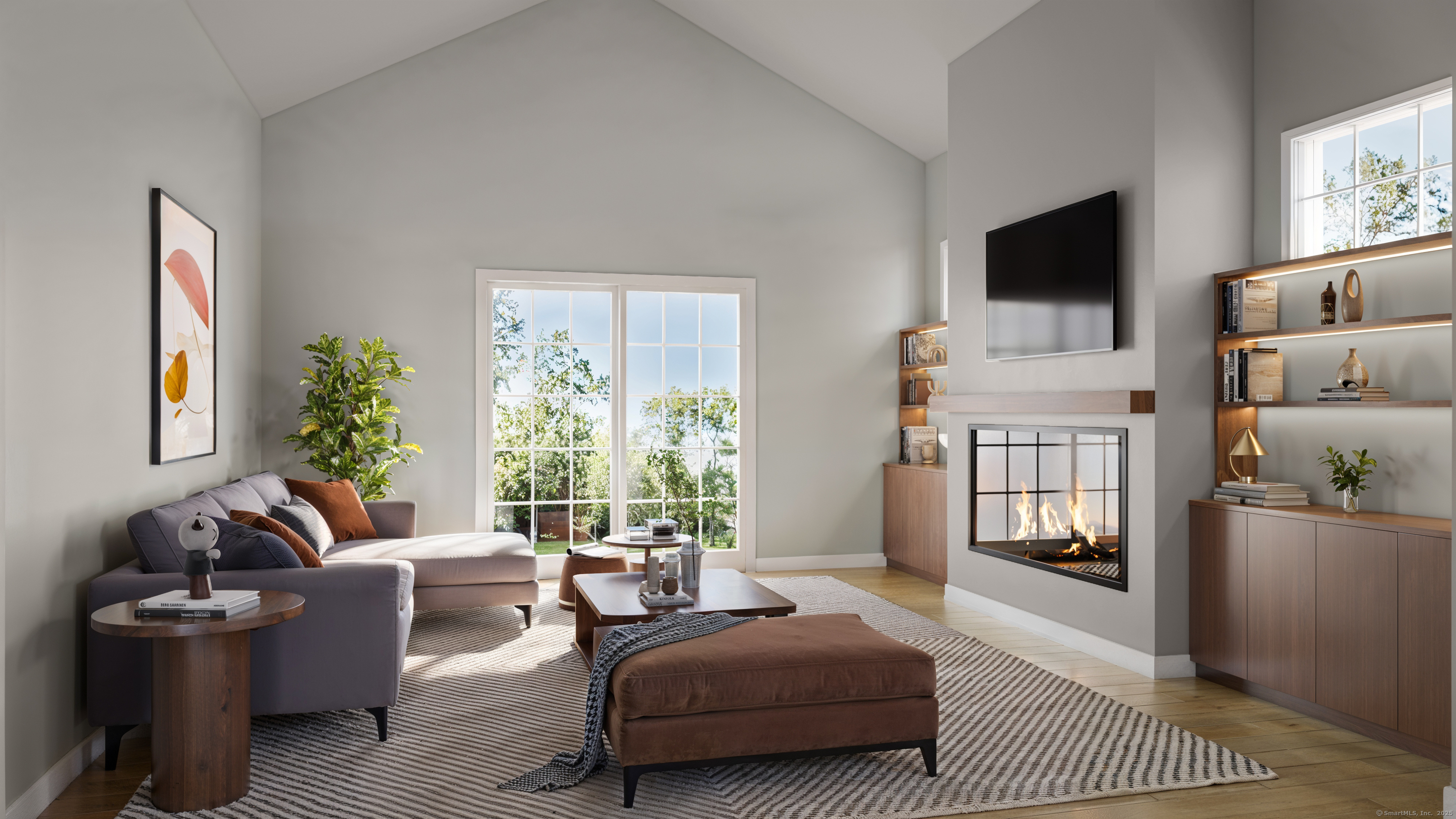 151-153 East Main Street, Unit 24 Clinton, CT 06413 - Photo 6 of 33 a living room with furniture and a flat screen tv