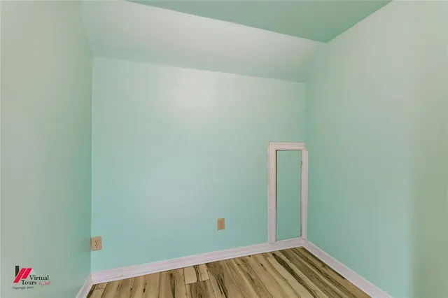 a view of a small space