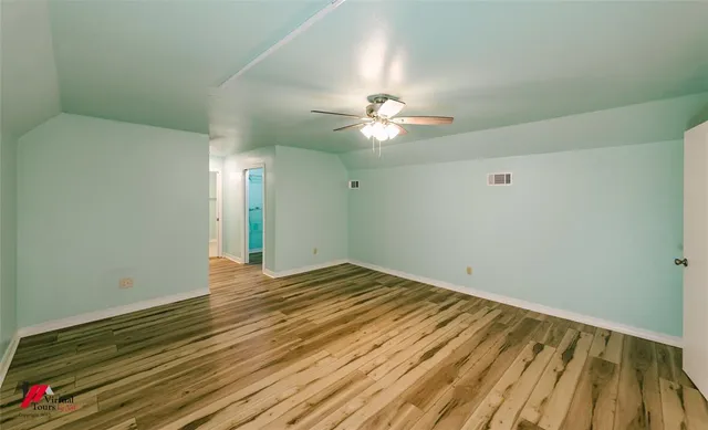 wooden floor in an empty room