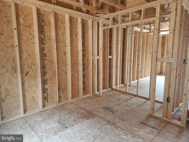 a view of a room with stairs