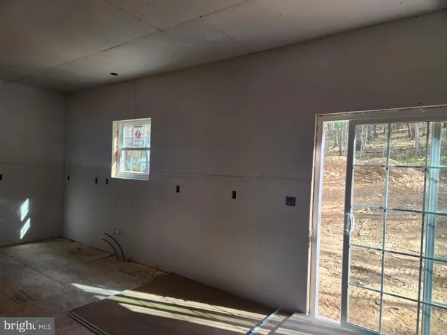 a view of a small space