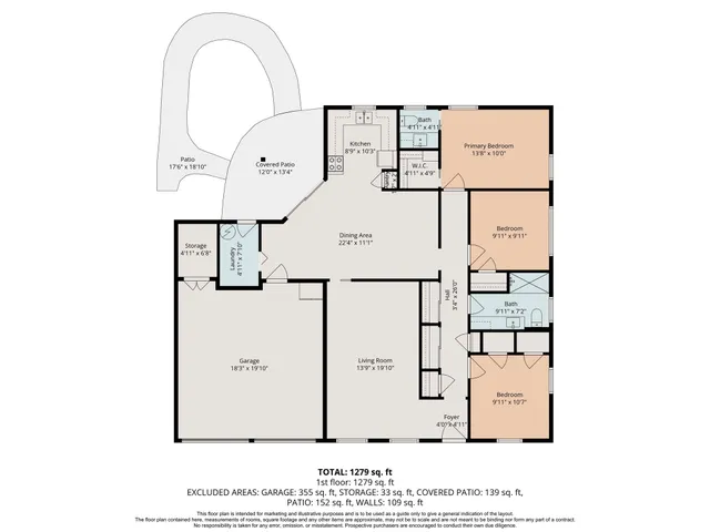 a picture of a floor plan