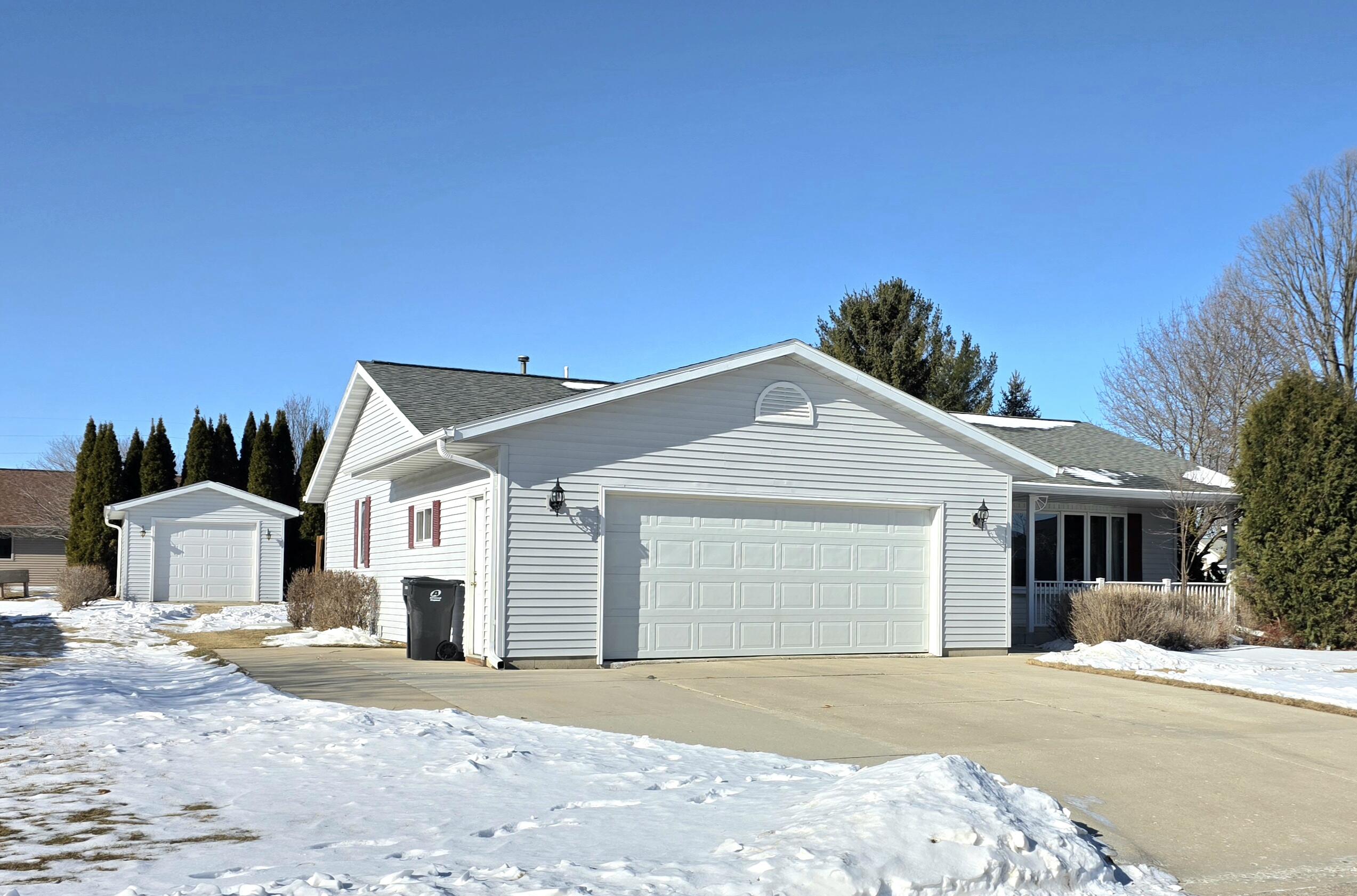 129 Chippewa Drive Sheboygan Falls, WI 53085 - Photo 42 of 43 2.5 attached garage 1 car detached