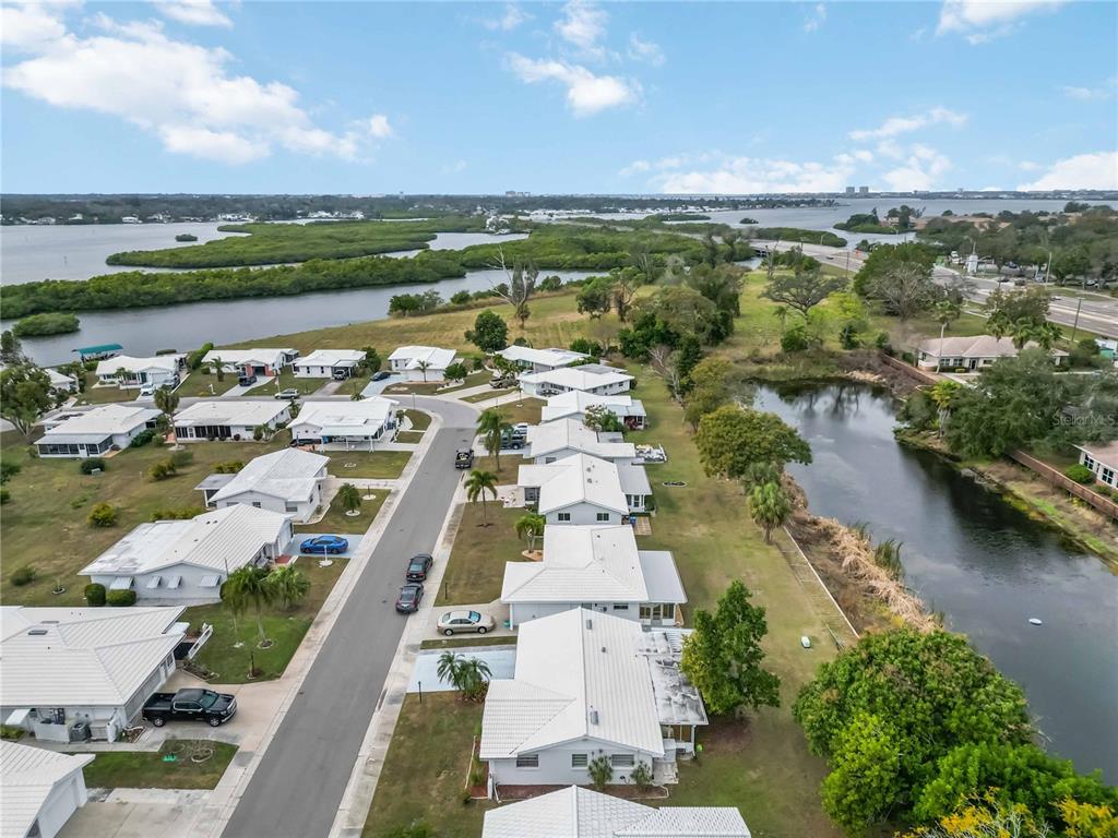 3801 Chinaberry Road Bradenton, FL 34208 - Photo 27 of 31 an aerial view of a city with lots of residential buildings lake and ocean view
