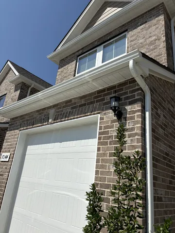 a view of a door of the house