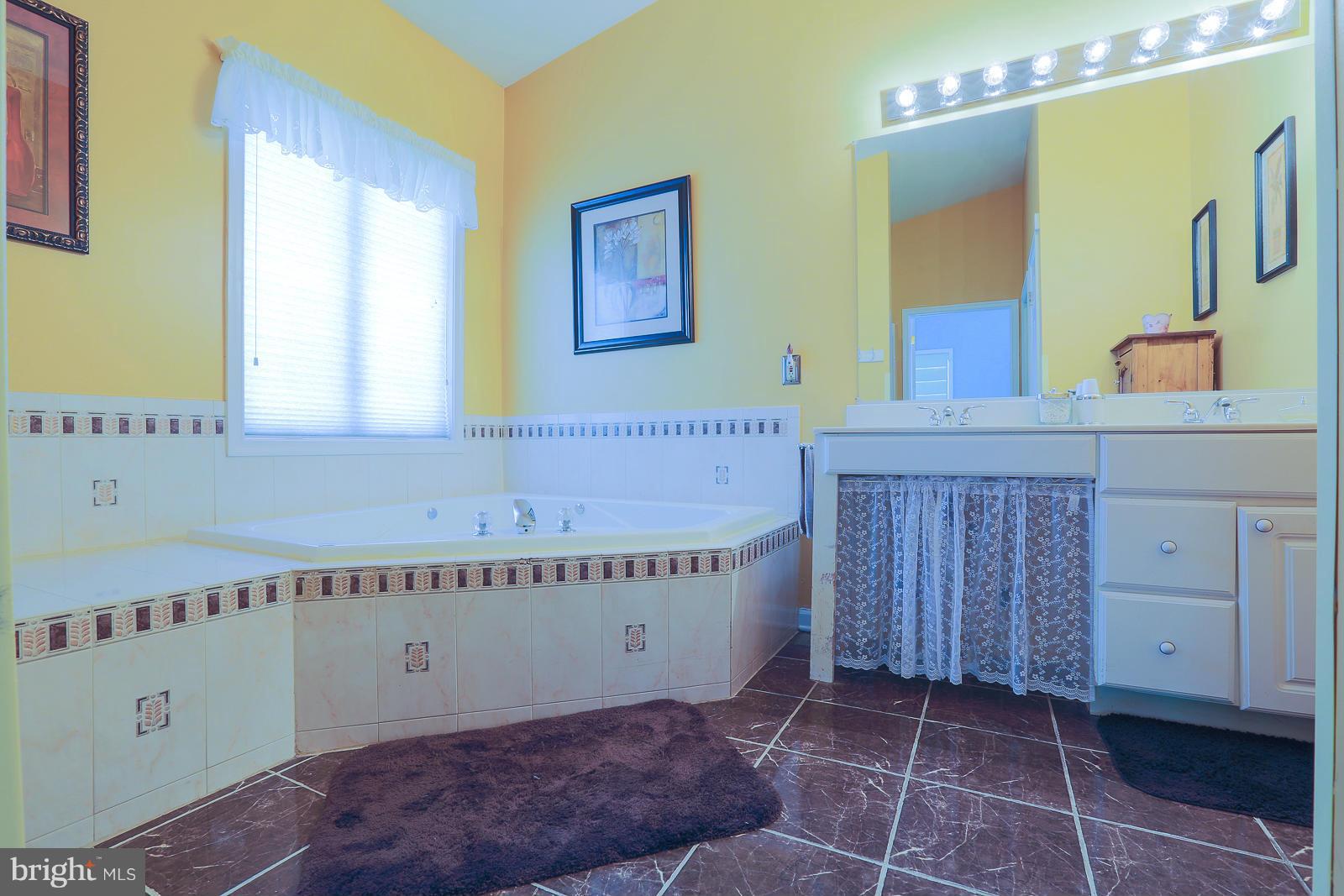 5020 Forge Road Perry Hall, MD 21128 - Photo 24 of 30 a view of a bathroom with a tub sink and mirror
