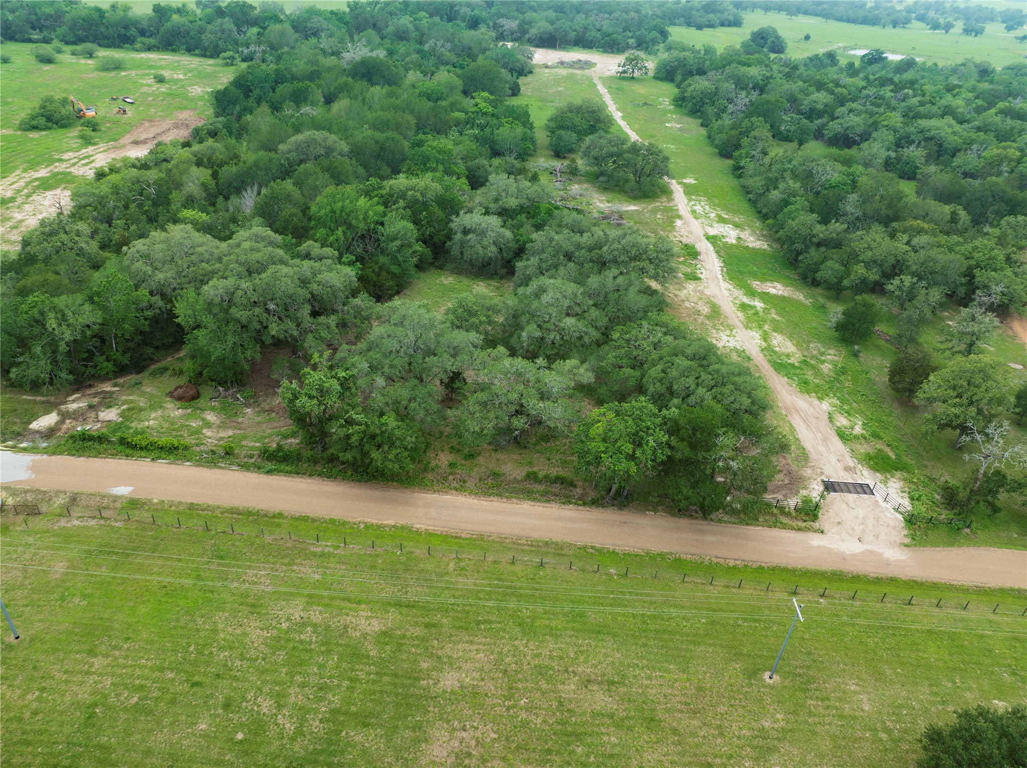 2570 Burke Road Flatonia, TX 78941 - Photo 13 of 14 a view of a yard with a trees