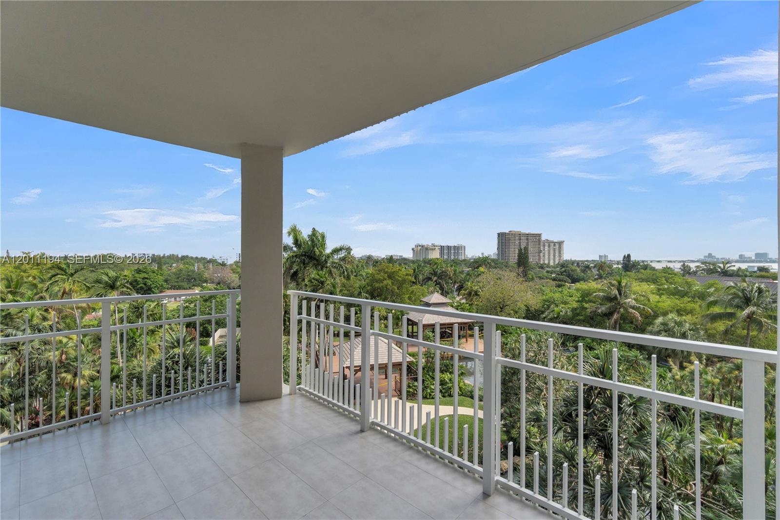 1000 Quayside Terrace, Unit 703 Miami, FL 33138 - Photo 27 of 31 a view of a balcony with city view