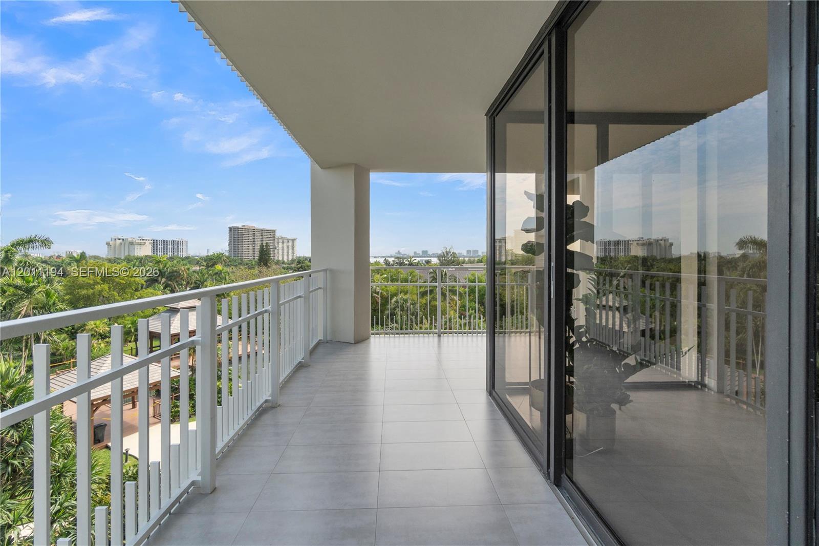 1000 Quayside Terrace, Unit 703 Miami, FL 33138 - Photo 28 of 31 a view of a city from a balcony