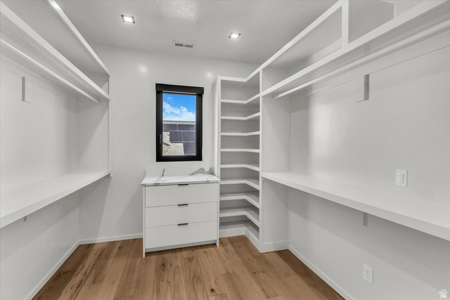 2152 South 30 West Orem, UT 84058 - Photo 46 of 56 Walk in closet with light wood-type flooring