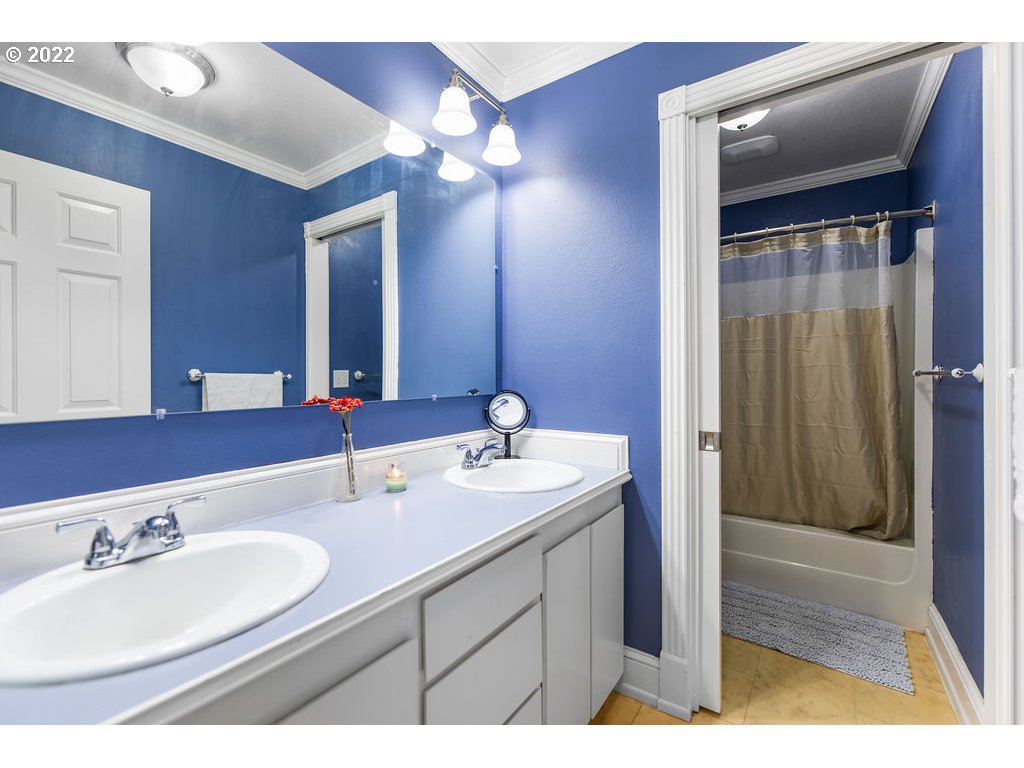 1908 North 4th Way Ridgefield, WA 98642 - Photo 21 of 32 a bathroom with a sink and a mirror