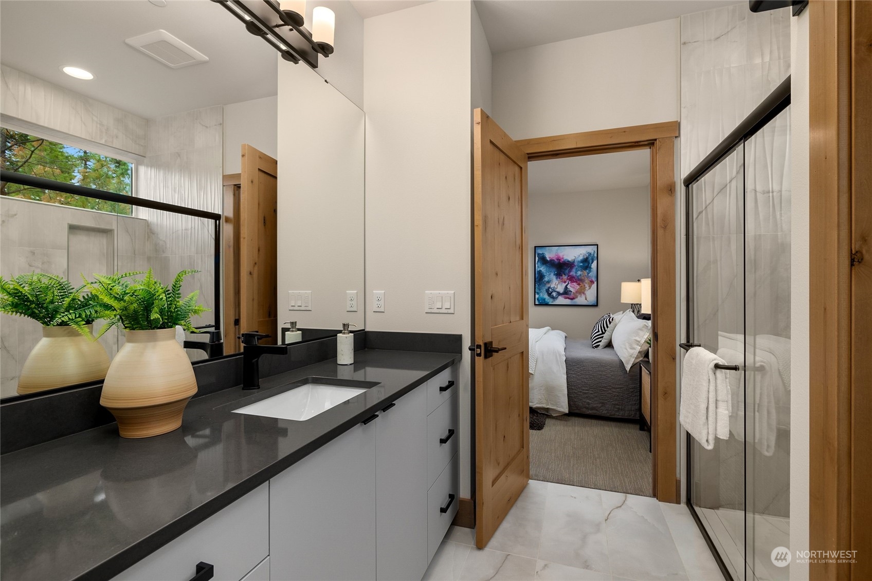 331 Old Grv Trail Ronald, WA 98940 - Photo 30 of 40 a kitchen with sink and refrigerator